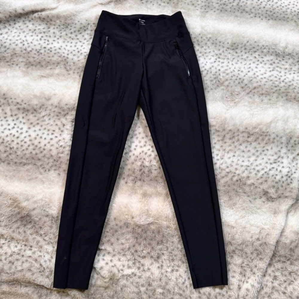 Member's Mark City Pant - Black High-Rise Legging w/ Zipper Pocket - Small - Picture 1 of 10